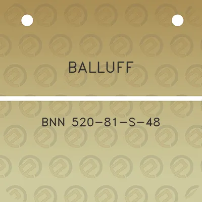 balluff-bnn-520-81-s-48