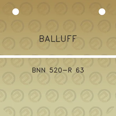 balluff-bnn-520-r-63