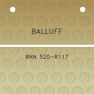 balluff-bnn-520-r117