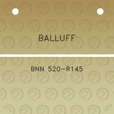 balluff-bnn-520-r145