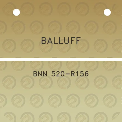 balluff-bnn-520-r156