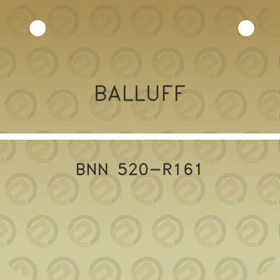 balluff-bnn-520-r161