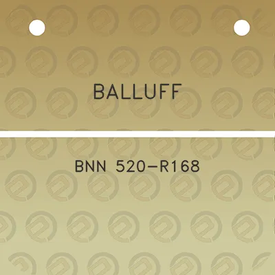 balluff-bnn-520-r168