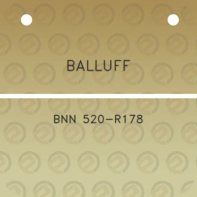 balluff-bnn-520-r178