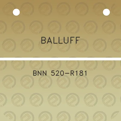 balluff-bnn-520-r181