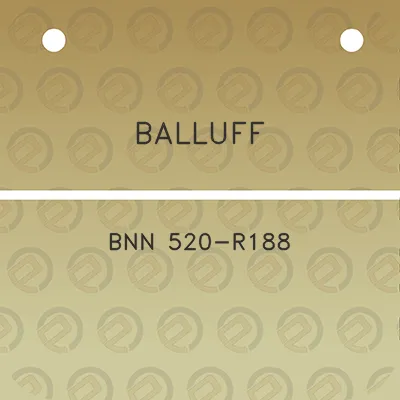 balluff-bnn-520-r188