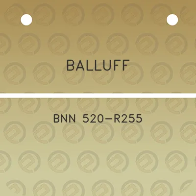 balluff-bnn-520-r255