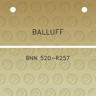 balluff-bnn-520-r257