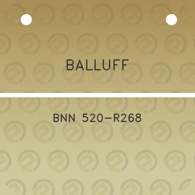 balluff-bnn-520-r268