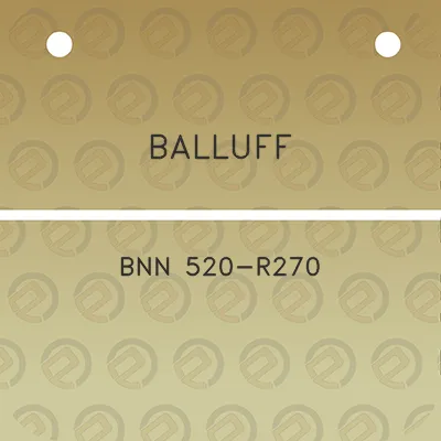 balluff-bnn-520-r270