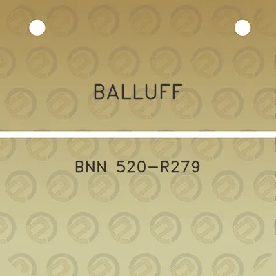 balluff-bnn-520-r279