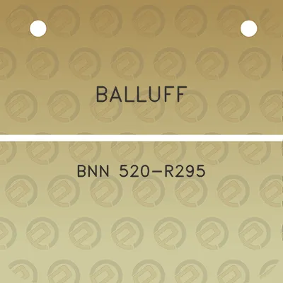 balluff-bnn-520-r295