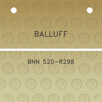 balluff-bnn-520-r298