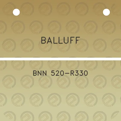 balluff-bnn-520-r330