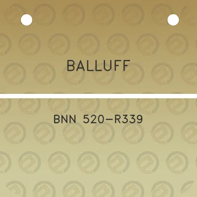 balluff-bnn-520-r339