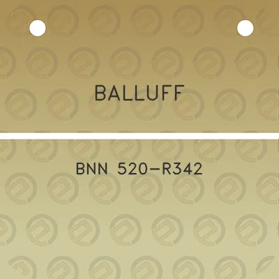 balluff-bnn-520-r342