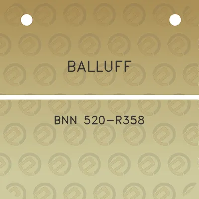 balluff-bnn-520-r358