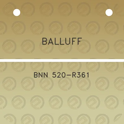 balluff-bnn-520-r361