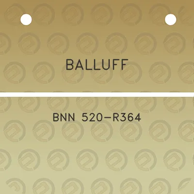 balluff-bnn-520-r364