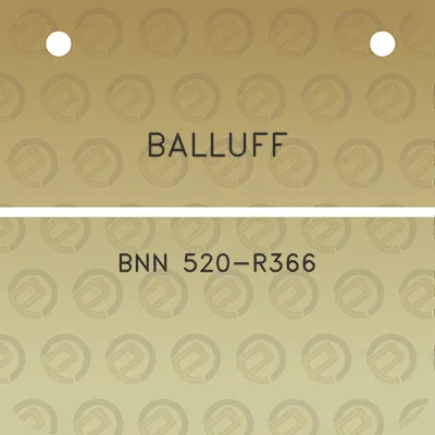 balluff-bnn-520-r366