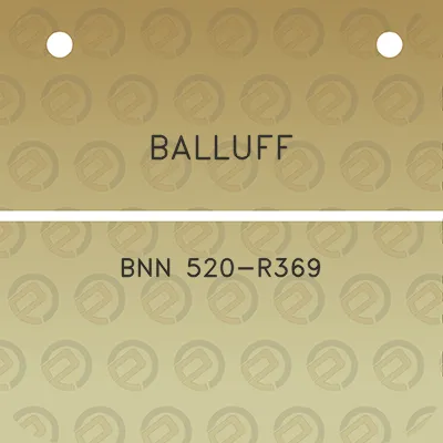 balluff-bnn-520-r369