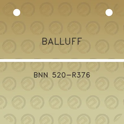 balluff-bnn-520-r376