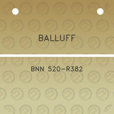 balluff-bnn-520-r382