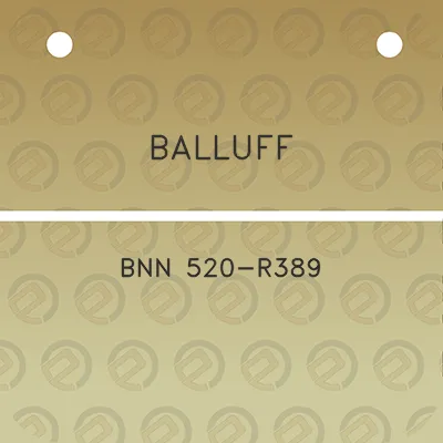 balluff-bnn-520-r389