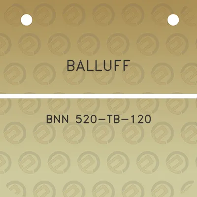 balluff-bnn-520-tb-120