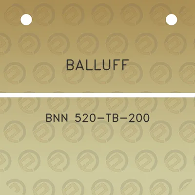 balluff-bnn-520-tb-200