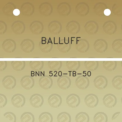 balluff-bnn-520-tb-50