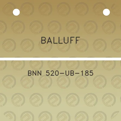 balluff-bnn-520-ub-185