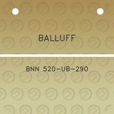 balluff-bnn-520-ub-290