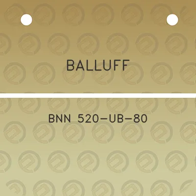 balluff-bnn-520-ub-80