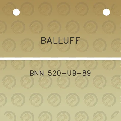 balluff-bnn-520-ub-89