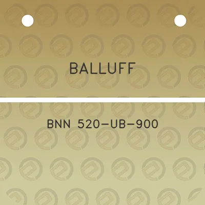 balluff-bnn-520-ub-900