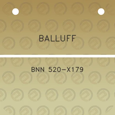 balluff-bnn-520-x179