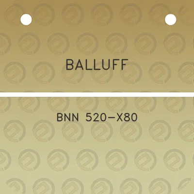 balluff-bnn-520-x80