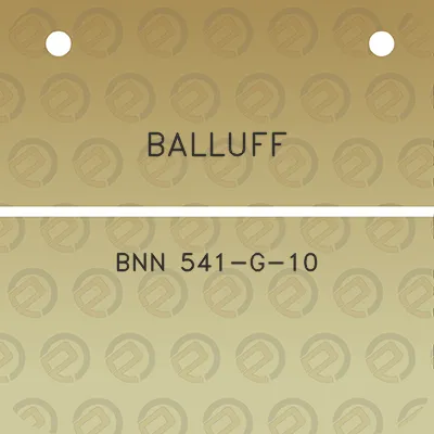 balluff-bnn-541-g-10