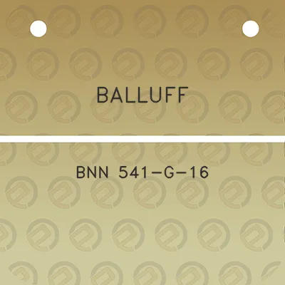 balluff-bnn-541-g-16