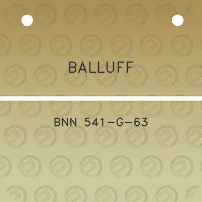 balluff-bnn-541-g-63