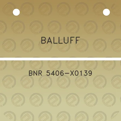 balluff-bnr-5406-x0139