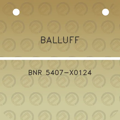 balluff-bnr-5407-x0124