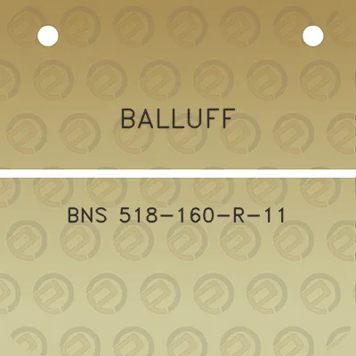 balluff-bns-518-160-r-11