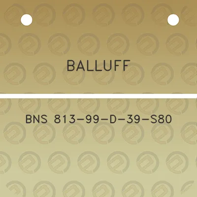 balluff-bns-813-99-d-39-s80