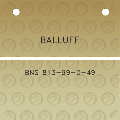 balluff-bns-813-99-d-49