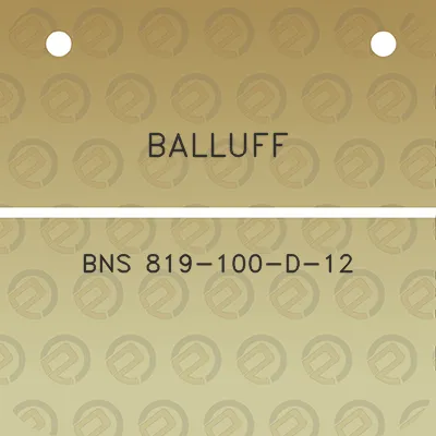 balluff-bns-819-100-d-12