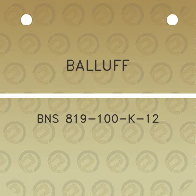 balluff-bns-819-100-k-12