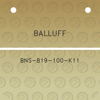 balluff-bns-819-100-k11