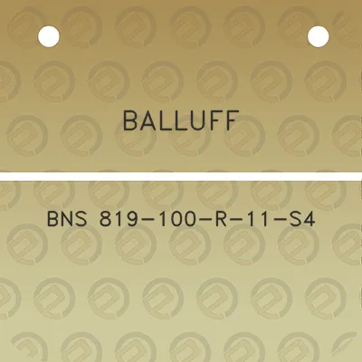 balluff-bns-819-100-r-11-s4